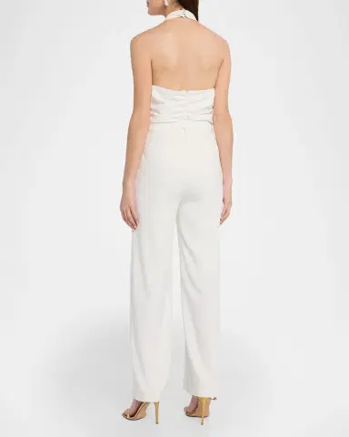 Generation Love Hallie Lightweight Halter Jumpsuit | Thumbnail 3 Generation Love Hallie Lightweight Halter Jumpsuit | Thumbnail 3