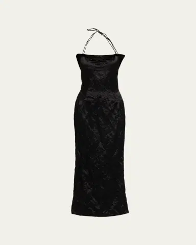 FFORME Maisie Sculpted Halter Column Dress | Thumbnail 5 FFORME Maisie Sculpted Halter Column Dress | Thumbnail 5
