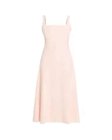 Theory Sleeveless Square-Neck Seamed Midi Dress | Thumbnail 1 Theory Sleeveless Square-Neck Seamed Midi Dress | Thumbnail 1