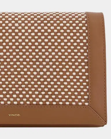 Vince Woven Wallet On Strap | Thumbnail 4 Vince Woven Wallet On Strap | Thumbnail 4