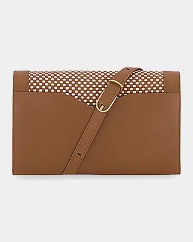 Vince Woven Wallet On Strap | Thumbnail 5 Vince Woven Wallet On Strap | Thumbnail 5