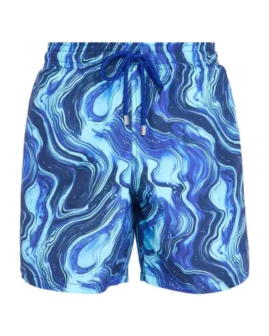 Vilebrequin Men's Marbled Nylon Swim Trunks | Thumbnail 1 Vilebrequin Men's Marbled Nylon Swim Trunks | Thumbnail 1