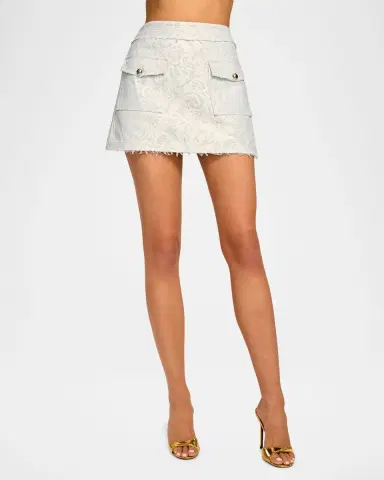 Ramy Brook Zoey Floral Lace Mini Skirt | Thumbnail 3 Ramy Brook Zoey Floral Lace Mini Skirt | Thumbnail 3