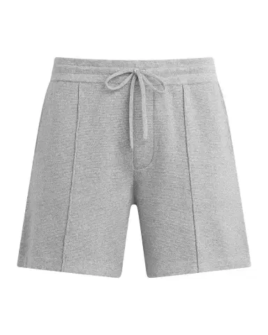 Hudson Men's Cabana Cotton-Cashmere Double-Knit Pleated Drawstring Shorts | Thumbnail 1 Hudson Men's Cabana Cotton-Cashmere Double-Knit Pleated Drawstring Shorts | Thumbnail 1