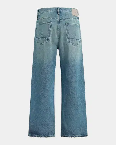 Hudson Men 's Luca Faded Denim Wide-Leg Jeans | Thumbnail 2 Hudson Men 's Luca Faded Denim Wide-Leg Jeans | Thumbnail 2