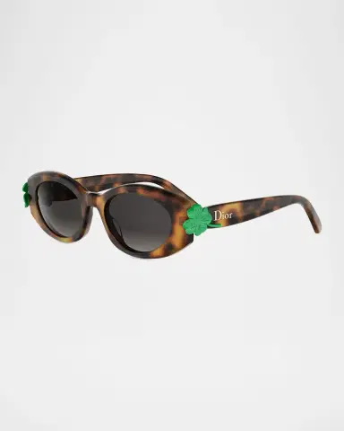 Dior Clover B1F Oval Sunglasses | Thumbnail 2 Dior Clover B1F Oval Sunglasses | Thumbnail 2