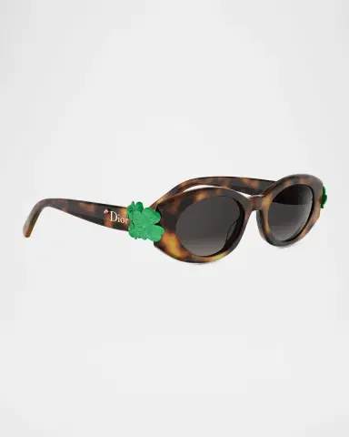 Dior Clover B1F Oval Sunglasses | Thumbnail 3 Dior Clover B1F Oval Sunglasses | Thumbnail 3
