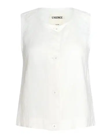 L'AGENCE Foster Sleeveless Linen Top | Thumbnail 1 L'AGENCE Foster Sleeveless Linen Top | Thumbnail 1