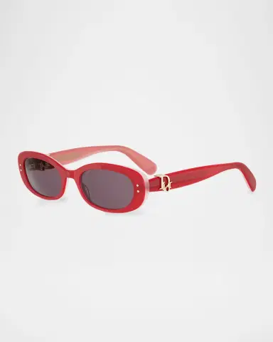 DIOR DiorOblique B1I Acetate Butterfly Sunglasses | Thumbnail 2 DIOR DiorOblique B1I Acetate Butterfly Sunglasses | Thumbnail 2