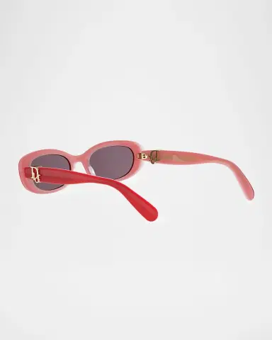 DIOR DiorOblique B1I Acetate Butterfly Sunglasses | Thumbnail 4 DIOR DiorOblique B1I Acetate Butterfly Sunglasses | Thumbnail 4