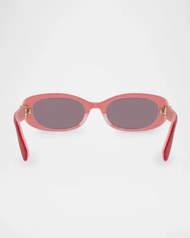 DIOR DiorOblique B1I Acetate Butterfly Sunglasses | Thumbnail 5 DIOR DiorOblique B1I Acetate Butterfly Sunglasses | Thumbnail 5