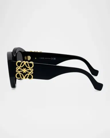 Loewe Anagram Round Sunglasses | Thumbnail 3 Loewe Anagram Round Sunglasses | Thumbnail 3
