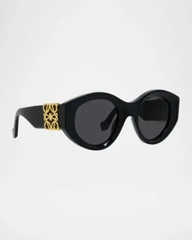 Loewe Anagram Round Sunglasses | Thumbnail 7 Loewe Anagram Round Sunglasses | Thumbnail 7