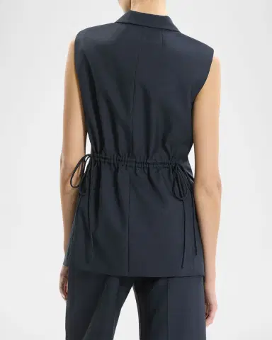 Theory Three-Button Slash Vest | Thumbnail 3 Theory Three-Button Slash Vest | Thumbnail 3