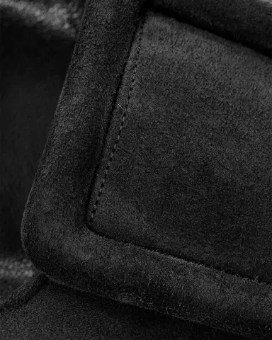 Manolo Blahnik 70mm Maysale Suede Mules | Thumbnail 4 Manolo Blahnik 70mm Maysale Suede Mules | Thumbnail 4