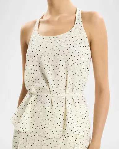 Theory Belted Halter Tank Top | Thumbnail 5 Theory Belted Halter Tank Top | Thumbnail 5