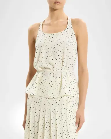 Theory Belted Halter Tank Top | Thumbnail 6 Theory Belted Halter Tank Top | Thumbnail 6