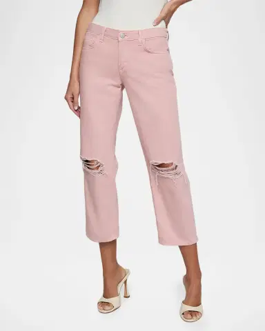 L'Agence Blaine Cropped Stovepipe Jeans | Thumbnail 4 L'Agence Blaine Cropped Stovepipe Jeans | Thumbnail 4