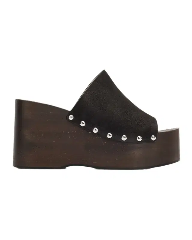 100mm Kate Suede Platform Clogs 100mm Kate Suede Platform Clogs