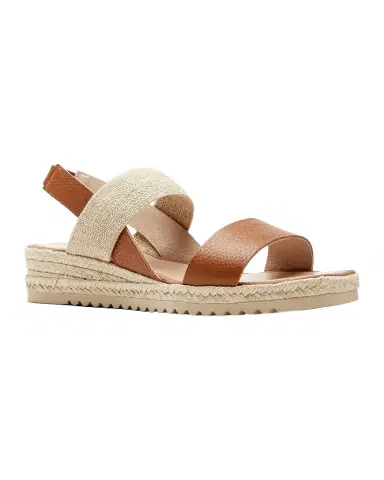 La Canadienne Rowena Leather Espadrille Wedge Sandals | Thumbnail 1 La Canadienne Rowena Leather Espadrille Wedge Sandals | Thumbnail 1