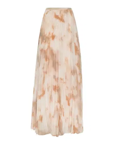 L'AGENCE Torin Pleated Chiffon Maxi Skirt | Thumbnail 1 L'AGENCE Torin Pleated Chiffon Maxi Skirt | Thumbnail 1