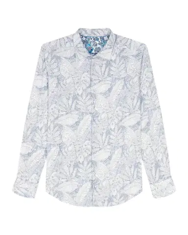 Robert Graham Men's Winesap Foliage Linework Sport Shirt | Thumbnail 1 Robert Graham Men's Winesap Foliage Linework Sport Shirt | Thumbnail 1