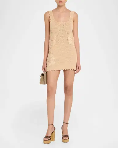Ramy Brook Cara Floral Crochet Mini Dress | Thumbnail 2 Ramy Brook Cara Floral Crochet Mini Dress | Thumbnail 2