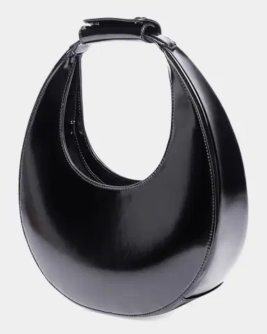 Staud Mini Moon Leather Top-Handle Bag | Thumbnail 2 Staud Mini Moon Leather Top-Handle Bag | Thumbnail 2