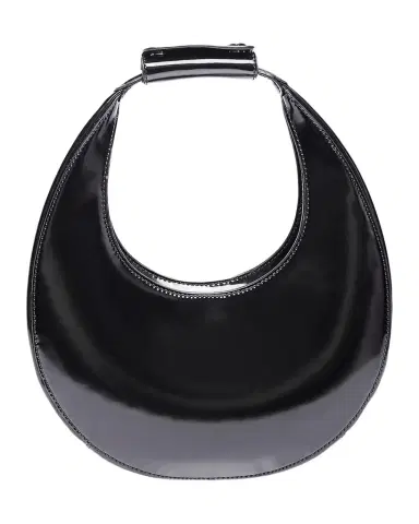 Staud Mini Moon Leather Top-Handle Bag | Thumbnail 1 Staud Mini Moon Leather Top-Handle Bag | Thumbnail 1