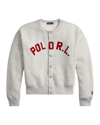 Polo Ralph Lauren Logo Fleece Cardigan | Thumbnail 1 Polo Ralph Lauren Logo Fleece Cardigan | Thumbnail 1