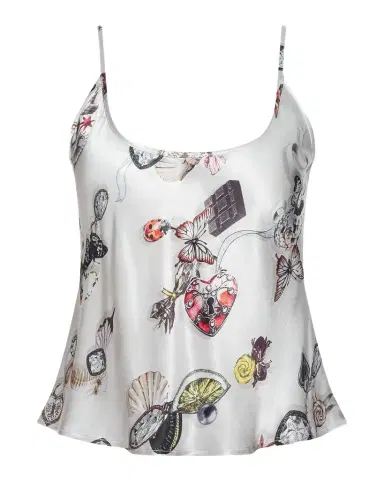 L'Agence Charmy Butterfly-Print Satin Cami | Thumbnail 1 L'Agence Charmy Butterfly-Print Satin Cami | Thumbnail 1