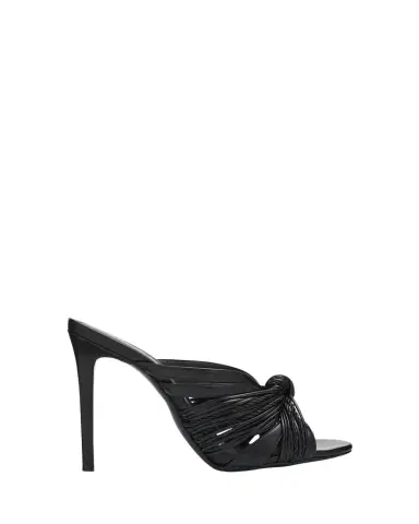 Schutz Gaya 100MM Knotted Leather Sandals | Thumbnail 1 Schutz Gaya 100MM Knotted Leather Sandals | Thumbnail 1