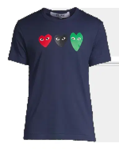 Comme des Garçons Triple Heart Tee | Thumbnail 2 Comme des Garçons Triple Heart Tee | Thumbnail 2