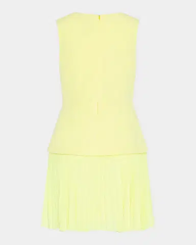 Milly Haddy Pleated Minidress | Thumbnail 3 Milly Haddy Pleated Minidress | Thumbnail 3