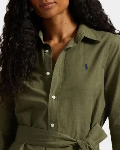 Polo Ralph Lauren Cotton-Linen Belted Shirtdress | Thumbnail 5 Polo Ralph Lauren Cotton-Linen Belted Shirtdress | Thumbnail 5