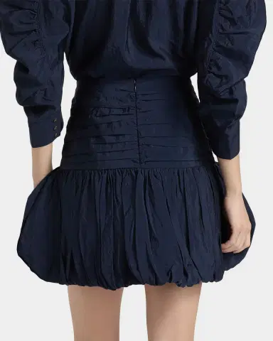 Cinq à Sept Kaldi Bubble-Hem Miniskirt | Thumbnail 2 Cinq à Sept Kaldi Bubble-Hem Miniskirt | Thumbnail 2