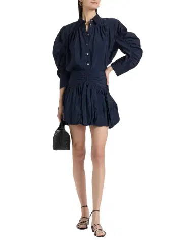 Cinq à Sept Kaldi Bubble-Hem Miniskirt | Thumbnail 1 Cinq à Sept Kaldi Bubble-Hem Miniskirt | Thumbnail 1