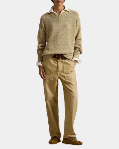 Polo Ralph Lauren Logo Cotton Crewneck Sweater | Thumbnail 2 Polo Ralph Lauren Logo Cotton Crewneck Sweater | Thumbnail 2