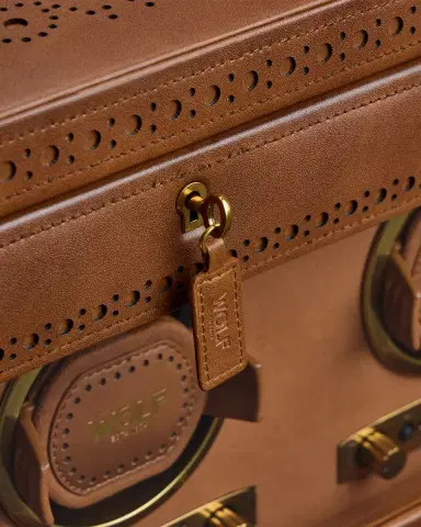 Wolf Brogue Double Watch Winder with Storage | Thumbnail 6 Wolf Brogue Double Watch Winder with Storage | Thumbnail 6