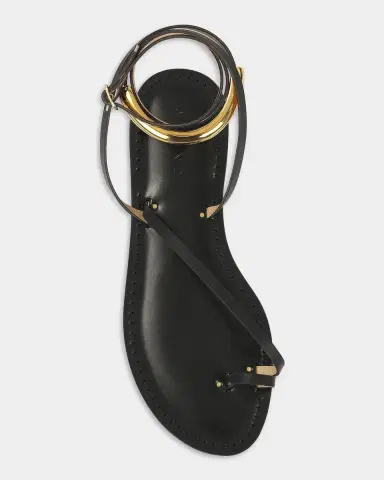 AMANU 17 The Kalahari Leather Ankle-Wrap Sandals | Thumbnail 3 AMANU 17 The Kalahari Leather Ankle-Wrap Sandals | Thumbnail 3