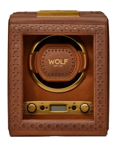 Wolf Brogue Single Watch Winder | Thumbnail 1 Wolf Brogue Single Watch Winder | Thumbnail 1