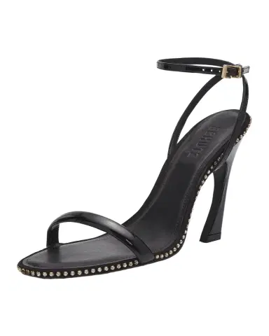 Schutz Lexi 100MM Crystal-Trim Patent Leather Sandals | Thumbnail 1 Schutz Lexi 100MM Crystal-Trim Patent Leather Sandals | Thumbnail 1