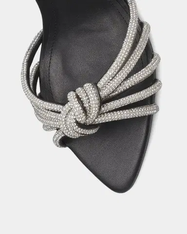 Schutz Pearline 75MM Crystal-Embellished Leather Mules | Thumbnail 4 Schutz Pearline 75MM Crystal-Embellished Leather Mules | Thumbnail 4