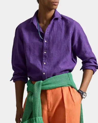 Polo Ralph Lauren Linen Button-Front Shirt | Thumbnail 7 Polo Ralph Lauren Linen Button-Front Shirt | Thumbnail 7
