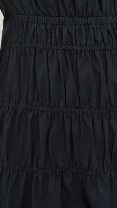 Proenza Schouler White Label Loren Dress In Poplin Black | Thumbnail 6 Proenza Schouler White Label Loren Dress In Poplin Black | Thumbnail 6