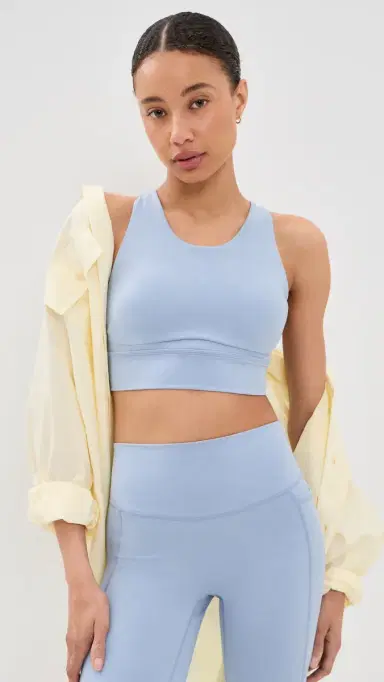 Sweaty Betty Ultimate ove arl Sports Bra Laguna Blue arl | Thumbnail 2 Sweaty Betty Ultimate ove arl Sports Bra Laguna Blue arl | Thumbnail 2
