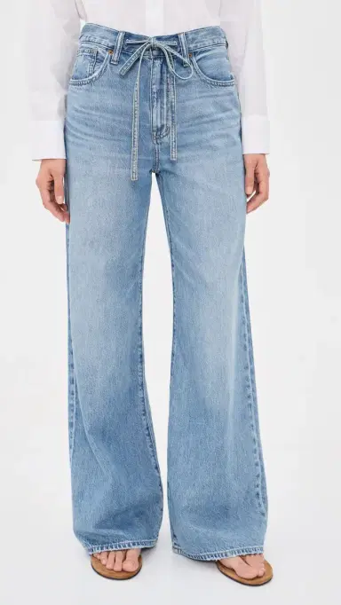 Madewell The Ultimate Wide-Leg Jean in Airy Denim in Raebrook Wash Raebrook Wash | Thumbnail 2 Madewell The Ultimate Wide-Leg Jean in Airy Denim in Raebrook Wash Raebrook Wash | Thumbnail 2