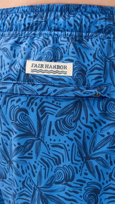 Fair Harbor The Anchor Swim Trunks 6 Azure Painted eaves | Thumbnail 6 Fair Harbor The Anchor Swim Trunks 6 Azure Painted eaves | Thumbnail 6