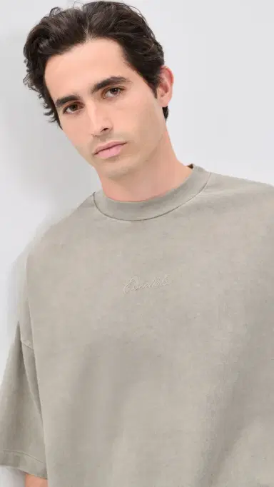 Fear of God ignature 90s Short Sleeve Tee Faded eal | Thumbnail 2 Fear of God ignature 90s Short Sleeve Tee Faded eal | Thumbnail 2