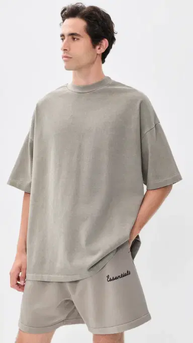 Fear of God ignature 90s Short Sleeve Tee Faded eal | Thumbnail 3 Fear of God ignature 90s Short Sleeve Tee Faded eal | Thumbnail 3